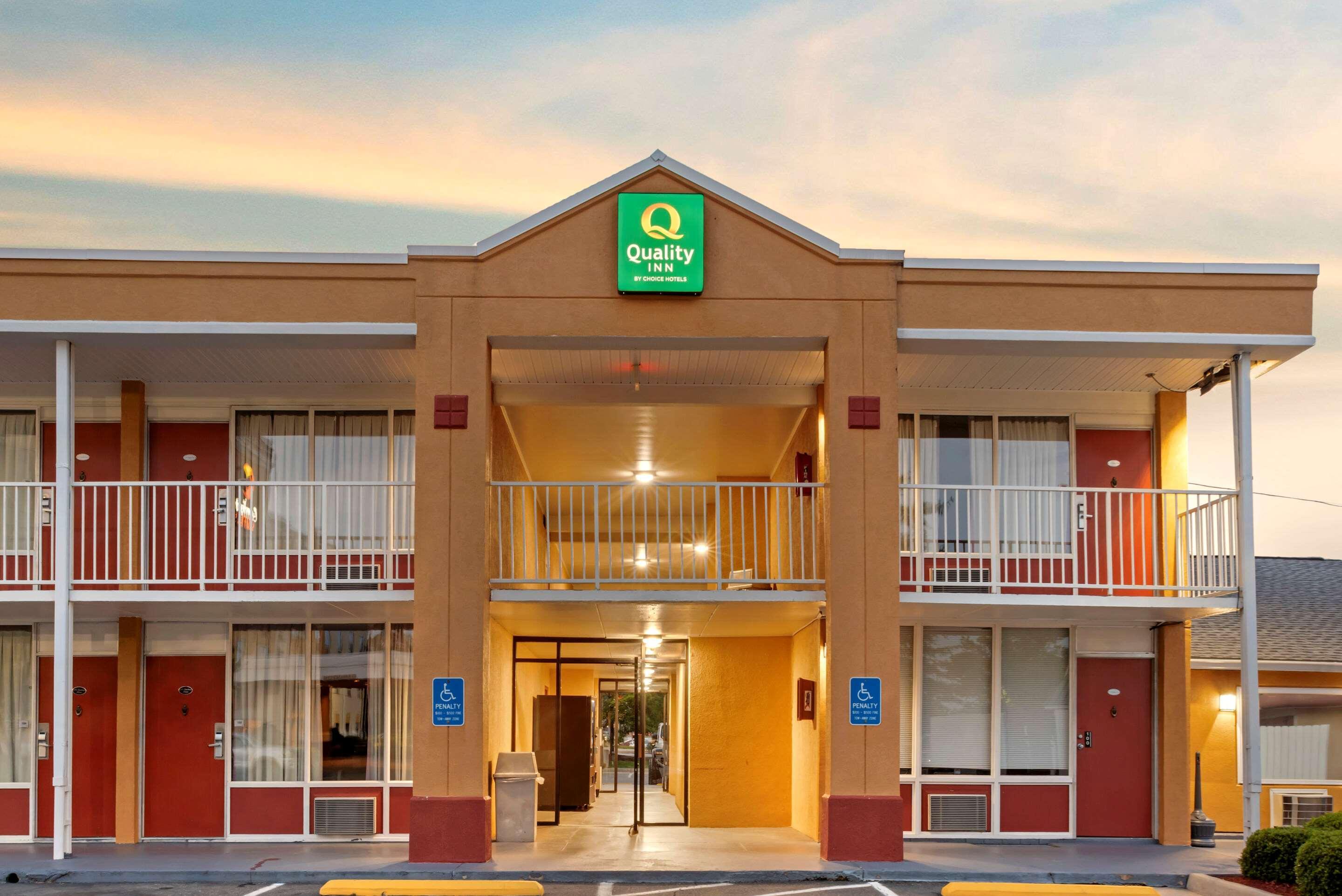 Quality Inn Fredericksburg Near Historic Downtown Exterior photo